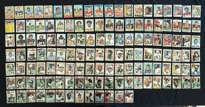 Vintage 1970s NFL Football Card Lot (113 Cards) | eBay