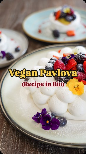 Vegan pavlova? Its more likely you than you think! ✨ Chef Missy Smith-Chapman swaps egg whites for aquafaba to create this light and crispy meringue—topped with a zesty vegan lemon curd. 🍋🌱 🫐🍓 Ready to give it a try? Find the recipe at @mental_floss or in the @iceculinary bio! 🍽️ 👩‍🍳: @missychapman7984 #ICEculinary . . . . . . . #culinaryvoice #pastryschool #culinary #culinaryarts #culinaryschool #culinarystudent #culinaryexperience #chef #pastrychef #food #cook #cooking #learn #learntoco