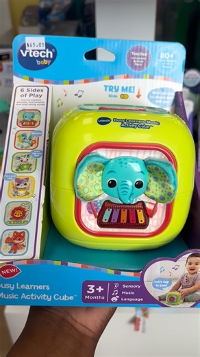 Sunny Smiles Kids on Instagram: "Vtech BABY; Busy Learners Music Activity Cube - $65 🎁🛍️✨ Also available in Pink… SWIPE 👉 #Barbados #Childrenstore #Toys #SunnySmilesKids"