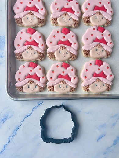 Strawberry Shortcake Cookie Cutter - Etsy