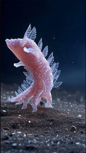 O “porco” que vive no fundo do oceano e parece um alien 😱**