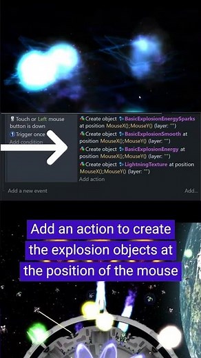 How To Make A Particle Explosion In Your Game - GDevelop