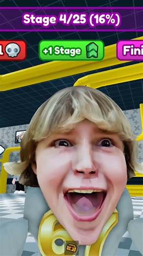 MASON 67 KID'S PRISON RUN OBBY ALL JUMPSCARES & WALKTHROUGH #shorts