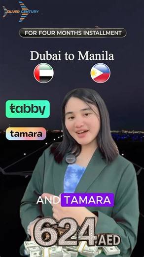 ✈️ Dubai ⇄ Manila Made Easy Smooth • Budget-Friendly • Complete Travel Solution 🌍✨ 🛫 Fly with Cathay Pacific Airlines World-class service • Comfortable journey • Peace of mind ⸻ 💥 Two-Way Ticket Special Offer Dubai ↔️ Manila Roundtrip Deal 💰 Starting from 624 AED/monthly 💳 Pay in 4 easy monthly installments Available via Tabby or Tamara ⸻ ⏳ Seats are limited — memories are priceless 📩 Message us today and let our travel experts handle the rest 🤍 ⸻ 🏢 Visit Us: Room 14, M Floor, RKM Buildi