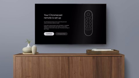 Google Chromecast with Google TV (4K)- Streaming Stick Entertainment with Voice Search - Watch Movies, Shows, and Live TV in 4K HDR - Snow
