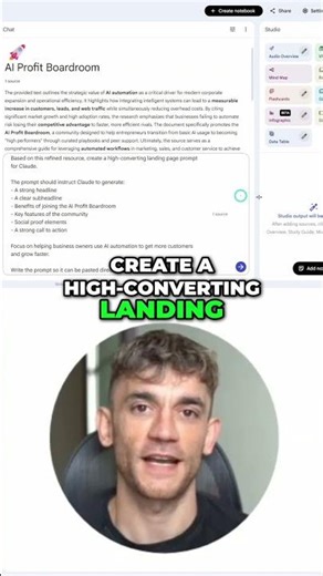 Claude Prompt: AI Profit Boardroom Landing Page Secrets #shorts