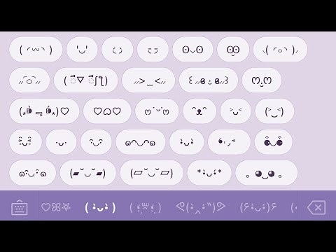 how to get cute emoticon keyboard (android & ios) ₍ᵔ•⍛•ᵔ₎⋆ ₊ ﾟ ☽ * ₊ ⋆ ෆ