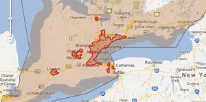 WIND updates coverage map showing "planned expansion" for Windsor, Woodstock, Peterborough and Kingston