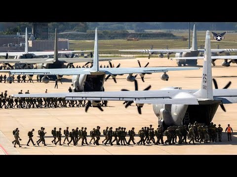 Venezuela HIGH ALERT! Hundred of US C-130 Elite Troops is Now in Puerto Rico, Caribbean