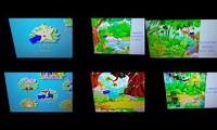 Mix of 6 videos from youtube : All Dora the Explorer Character Find Credits at the same time Part 2