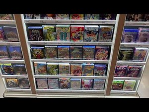 DVD/Blu-ray Section at Target
