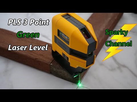 PLS 3 Point Green Laser Level Kit PLS 3G Review