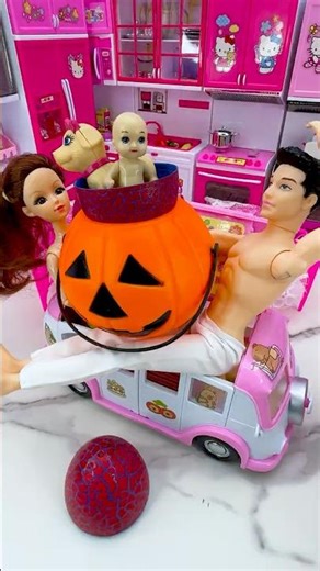 Satisfying With Unboxing Barbie Surprise Egg Toys, ASMR Video #shorts