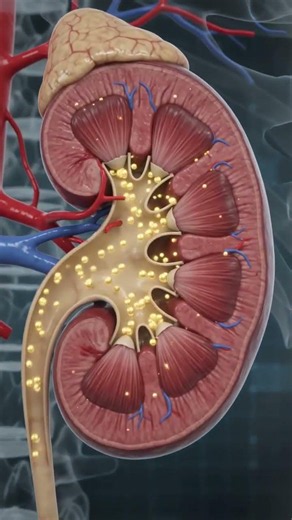 Anatomical Animation of the Human Excretory System | How the Body Removes Waste