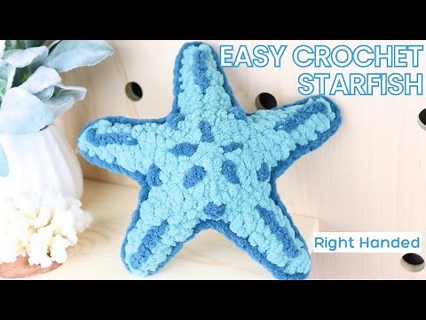 CROCHET STARFISH FREE PATTERN | Crochet Starfish Pattern Free | Crochet Pattern For Starfish