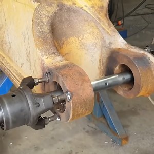 Oversized Bushings Call for Bore Welding