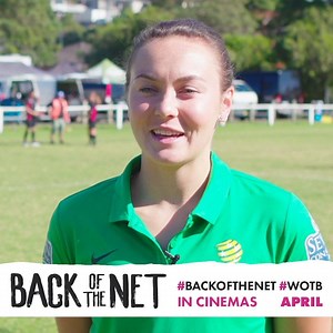 The Back of the Net movie, which stars Westfield Matildas forward Caitlin Foord, hits cinemas nation-wide today! Make sure you see it this school holidays. 🎬 | Matildas