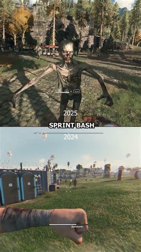 Sprint Bash Dying Light Beast Dead Island 2 #shorts #dyinglight