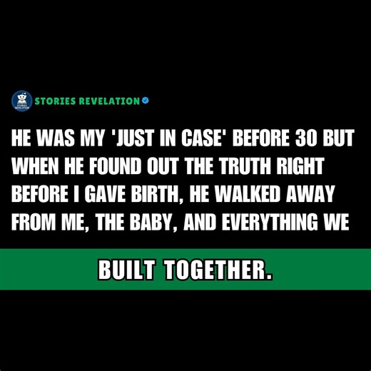 6K views · 53 reactions | He Was My Backup Plan Before 30. I Never Thought He’d Find Out. But When He Did — Right Before I Gave Birth — He Walked Away and Never Looked Back. | Stories Revelation | Facebook