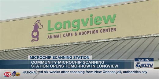 Longview Animal Care and Adoption Center installs public, free microchip reader