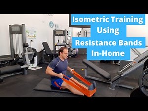 In-home Isometric Training with Resistance Bands #resistancebandsworkout #strengthexercises
