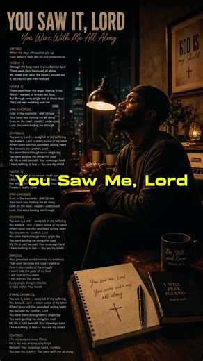 You Saw Me, Lord 🕊️ | 아무도 몰라줘도 하나님은 보셨어요 #Shorts