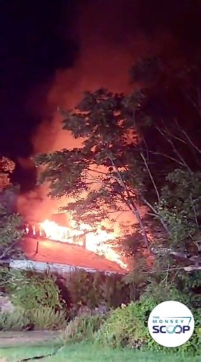 Happening Now 🚨: Fire at the Abandoned Letchworth Village in Thiells Multiple Fire departments are currently on scene reporting a 2 story vacant building fully involved. Video by Monsey Scoop | Rockland Report