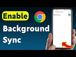 How to Enable Background Sync On Google Chrome (Updated)