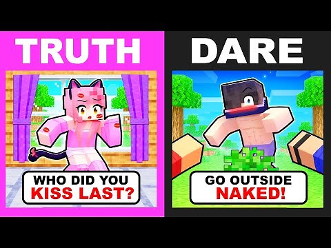 Minecraft but it's TRUTH OR DARE: CRUSH EDITION!