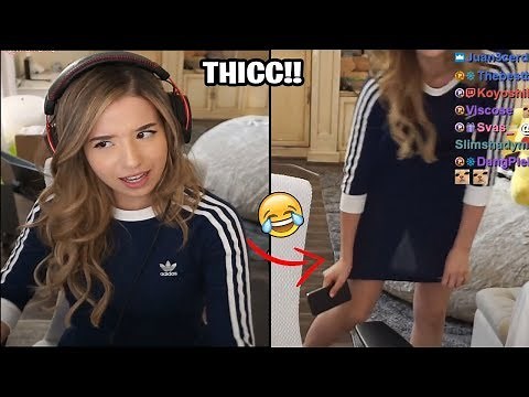 Pokimane THICC SEXY CUTE BODY EXPOSED ON STREAM!! -Apex Legends Girl