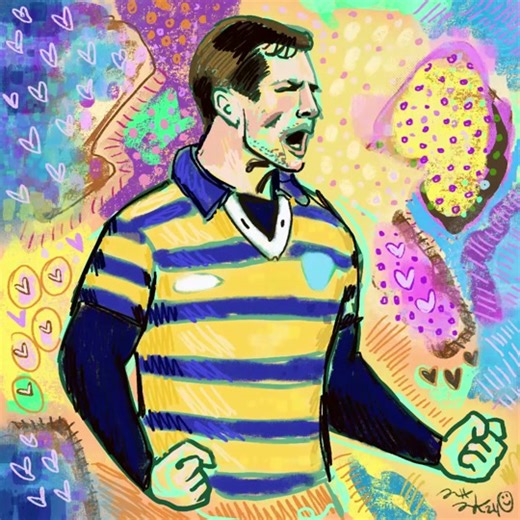 Timelaps of my digital art process - Jack Carty piece for #tyf @Connacht Rugby ❤️🤝🏉 #rugby #irishrugby #connacht #connachtrugby #ireland #irish #wednesday #art #procreate #digital #timelapse #timelapseart #urc #artist #artistsoftiktok #artistatiktok #artprocess #ipad