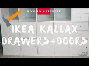 How to Assemble Kallax Drawers