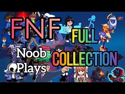 FNF Noob Plays Series FULL COLLECTION - Friday Night Funkin'