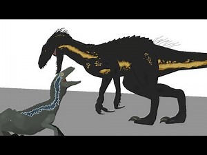 Indoraptor vs blue