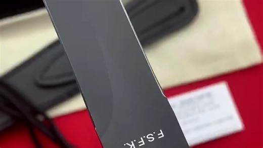 FOX 意大利狐狸 FX-592 Fairbairn Sykes Fighting Knife N690Co钢铝合金柄 FS