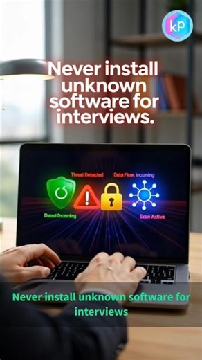 🚨 The Job Interview That Installed Malware #cybersecurity #trendingshorts #trending #viral
