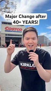 Costco’s first MAJOR change in 40 years!!