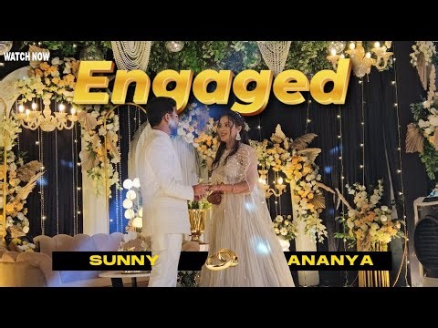 Sunny & Ananya Engagement | Engagement dance | Engagement Decoration