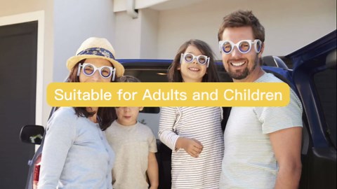 NEOISM Motion Sickness Glasses Car Sickness Glasses Relieve Carsickness Airsickness Seasickness Portable Anti Nausea Car Sick Glasses Adults or Kids