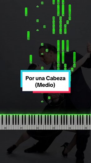 Aprende a tocar 'Por una Cabeza' en piano