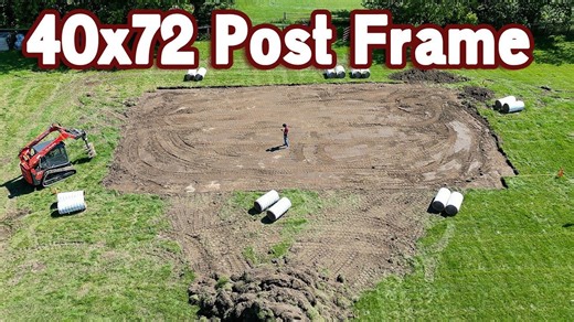 Watch me prep the site for a new warehouse!