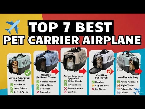 Top 7 Best Pet Carriers for Airplane (Surprising) Travel Stress Drops Fast