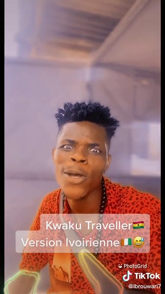 Kwaku Traveller🇬🇭 Version Ivoirienne🇨🇮😅 #tiktokcotedivoire #viral #tiktok #kwakuthetraveller #blacksherif