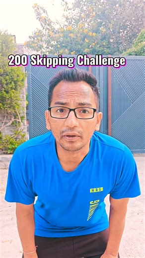 Can You Do 200 Skipping Without Break? | Jump Rope Challenge #jumpropechallenge #skippingchallenge