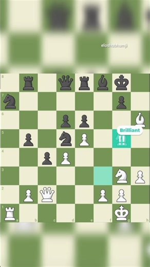🔥 "2 Brilliant Moves… Game OVER?! 😱" #chess #chesstricks