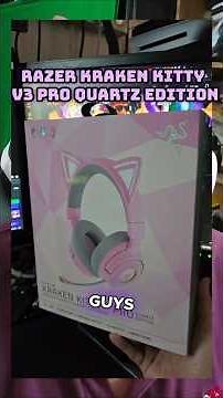 Razer Kraken Kitty V3 Pro Review: The ULTIMATE Headset for Content Creators? #shorts #gaming #razer