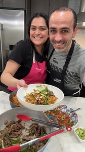 Geenien sheikah on Instagram: "We brought the round pepper steak and you guys turned it in to steak bowls with Spanish rice! Be sure to join us next Friday at 7 PM central time for our next random ingredient live! What ingredient should we bring next week? . . . #steak #steakbowl #spanishrice #live #randomingredients #picodegallo #hubbyandwifey #couplegoals #dinnerideas #simplydelicious #foodgram #geniecooks"