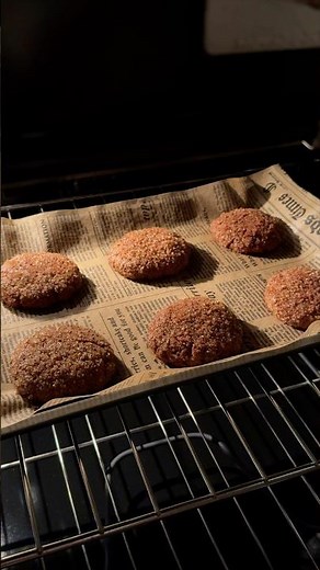 Soft Ginger Molasses Cookies (Vegan)