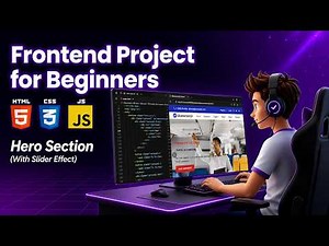 EP 04 Home: Build a Modern Hero Slider / Carousel - HTML CSS JS