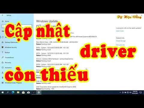 Update missing drivers for your computer, update Windows 10 driver #tuhocvlog